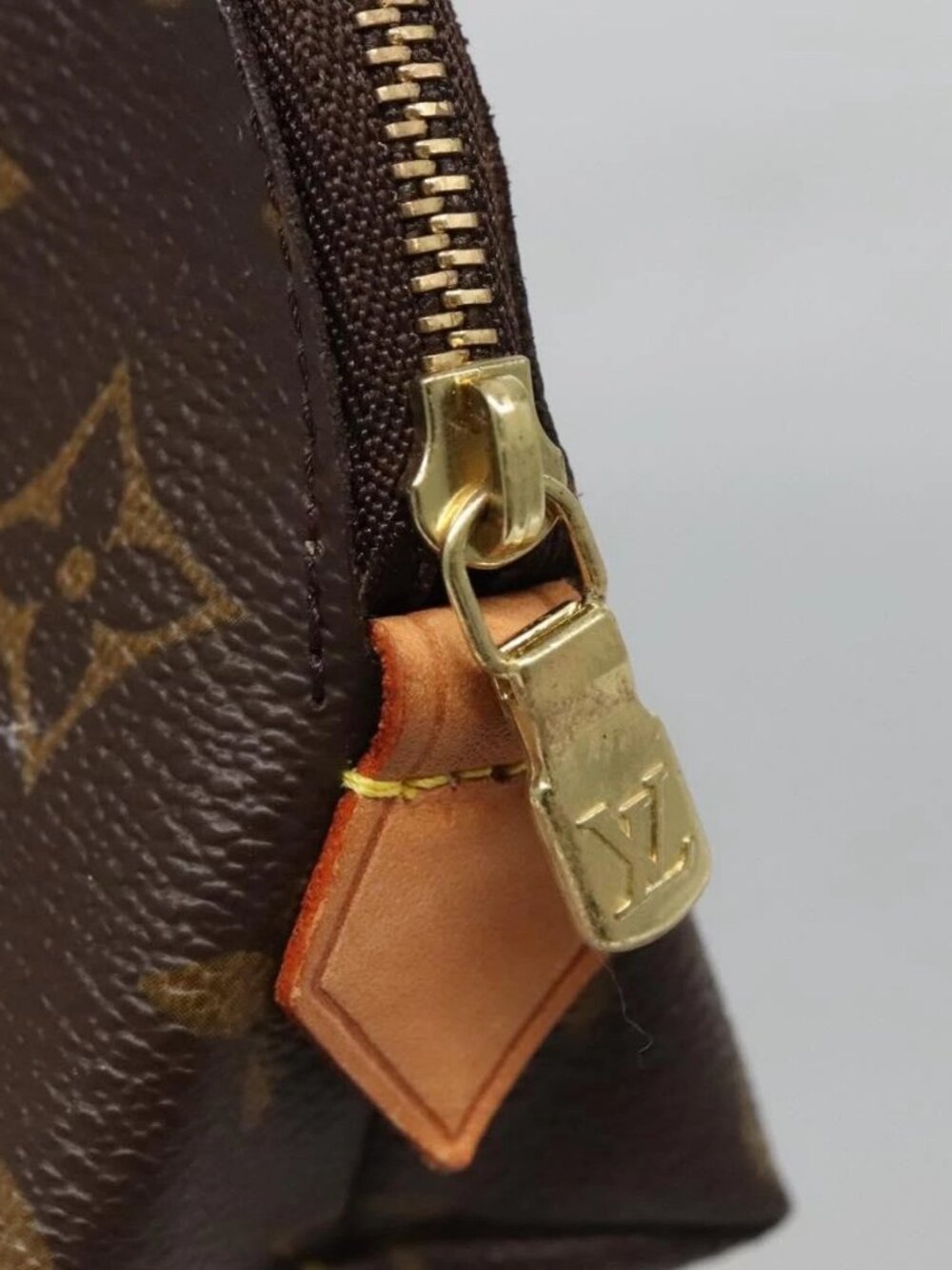 LOUIS VUITTON Monogram Pochette Cosmetic PM Cosmetic Pouch M47515 Auth yk11893 - Picture 15 of 16